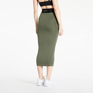 NWT REEBOK X CARDI B  RIB MIDI PENCIL SKIRT SZ XS